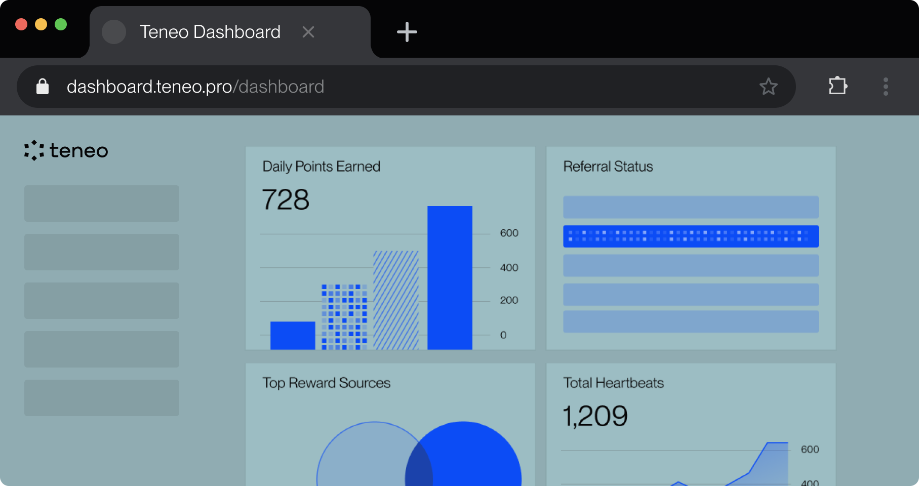 Teneo Dashboard Illustration
